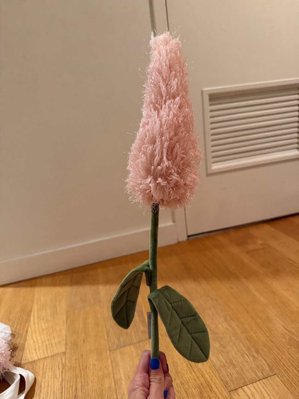 NEW Cj Hendry Flower Market 2026 Pink Plush Flower NYC Collectible